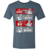 T-Shirts Indigo / Small Ghost Wranglers Men's Triblend T-Shirt