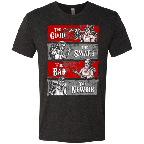 T-Shirts Vintage Black / Small Ghost Wranglers Men's Triblend T-Shirt