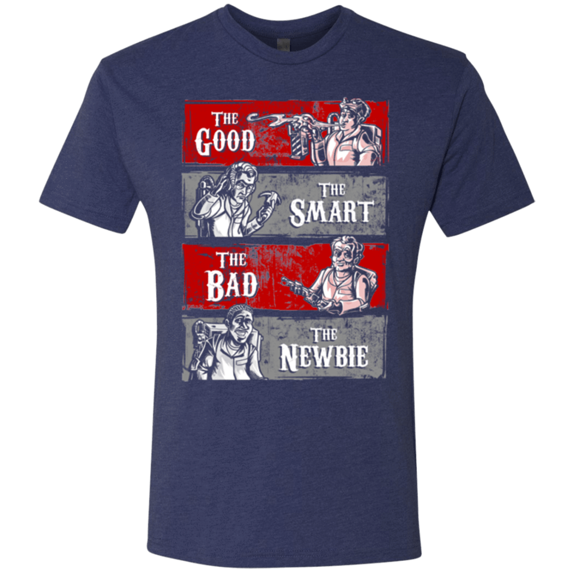 T-Shirts Vintage Navy / Small Ghost Wranglers Men's Triblend T-Shirt