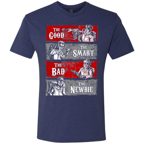 T-Shirts Vintage Navy / Small Ghost Wranglers Men's Triblend T-Shirt