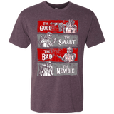 T-Shirts Vintage Purple / Small Ghost Wranglers Men's Triblend T-Shirt