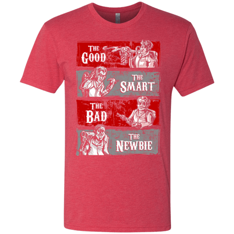 T-Shirts Vintage Red / Small Ghost Wranglers Men's Triblend T-Shirt