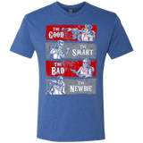 T-Shirts Vintage Royal / Small Ghost Wranglers Men's Triblend T-Shirt