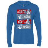 T-Shirts Vintage Royal / X-Small Ghost Wranglers Triblend Long Sleeve Hoodie Tee