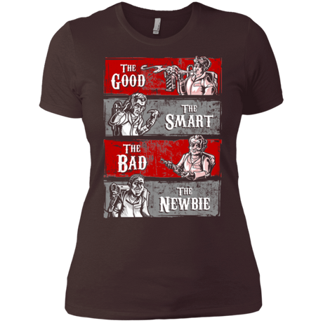 T-Shirts Dark Chocolate / X-Small Ghost Wranglers Women's Premium T-Shirt