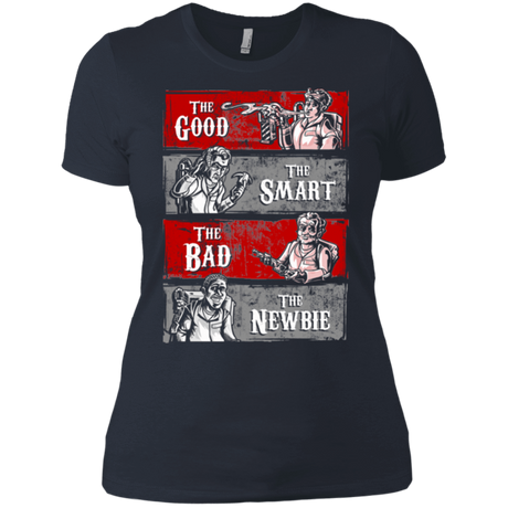 T-Shirts Indigo / X-Small Ghost Wranglers Women's Premium T-Shirt