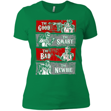 T-Shirts Kelly Green / X-Small Ghost Wranglers Women's Premium T-Shirt