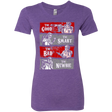 T-Shirts Purple Rush / Small Ghost Wranglers Women's Triblend T-Shirt