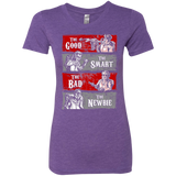 T-Shirts Purple Rush / Small Ghost Wranglers Women's Triblend T-Shirt