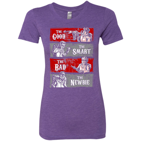 T-Shirts Purple Rush / Small Ghost Wranglers Women's Triblend T-Shirt