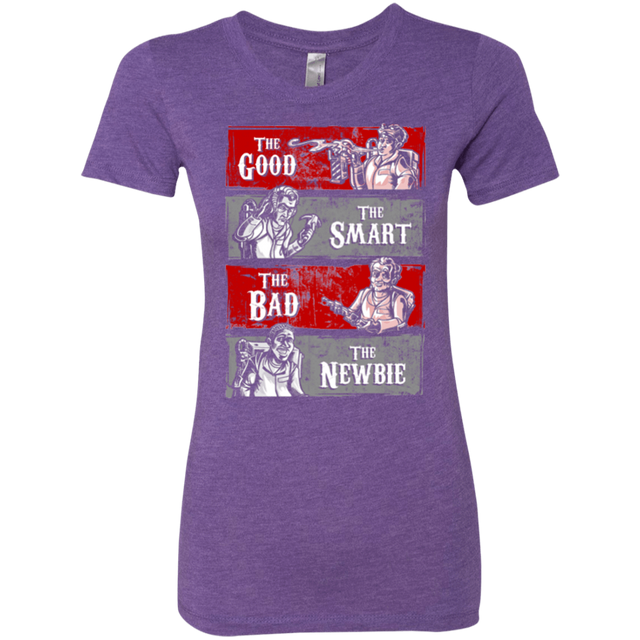 T-Shirts Purple Rush / Small Ghost Wranglers Women's Triblend T-Shirt