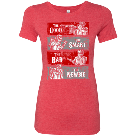 T-Shirts Vintage Red / Small Ghost Wranglers Women's Triblend T-Shirt