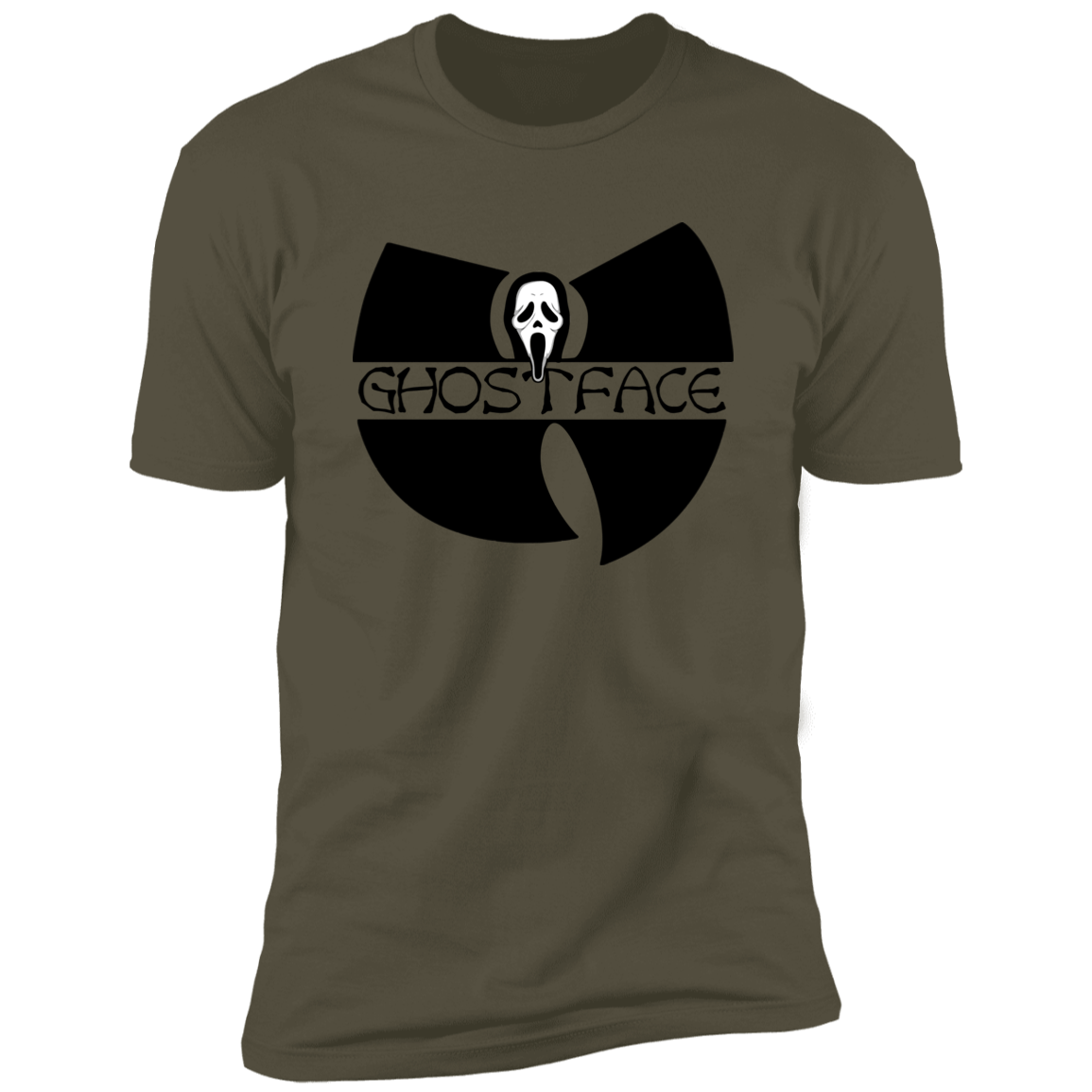 T-Shirts Military Green / S Ghostface Men's Premium T-Shirt