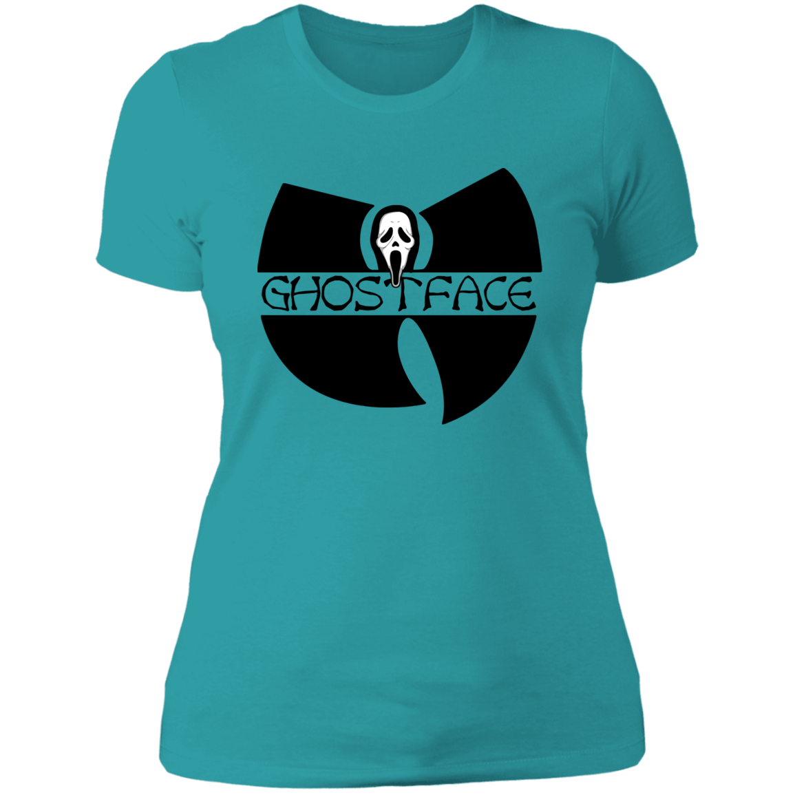 T-Shirts Tahiti Blue / S Ghostface Women's Premium T-Shirt