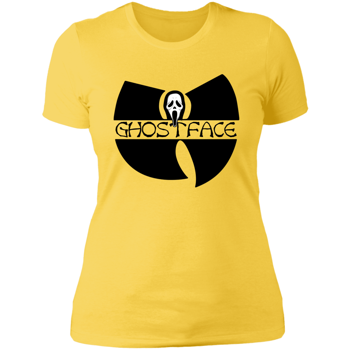 T-Shirts Vibrant Yellow / S Ghostface Women's Premium T-Shirt