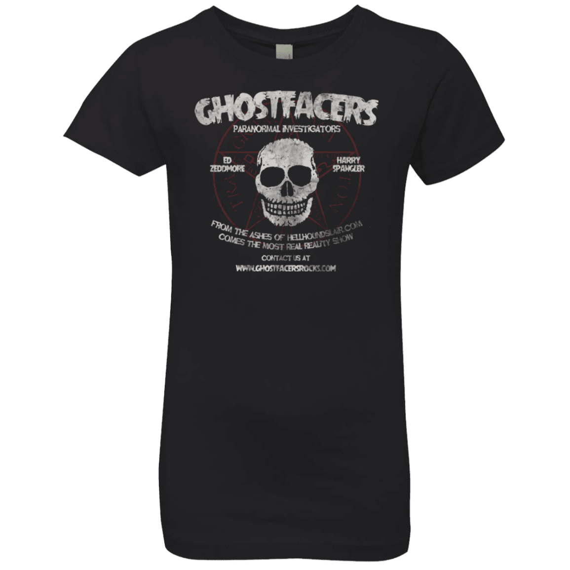 T-Shirts Black / YXS Ghostfacers Girls Premium T-Shirt