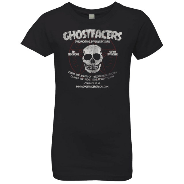 T-Shirts Black / YXS Ghostfacers Girls Premium T-Shirt