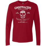 T-Shirts Cardinal / Small Ghostfacers Men's Premium Long Sleeve