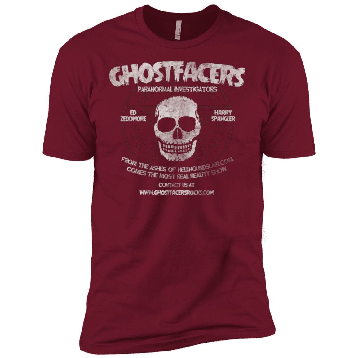 T-Shirts Cardinal / X-Small Ghostfacers Men's Premium T-Shirt
