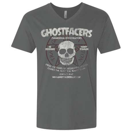 T-Shirts Heavy Metal / X-Small Ghostfacers Men's Premium V-Neck