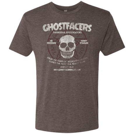 T-Shirts Macchiato / Small Ghostfacers Men's Triblend T-Shirt