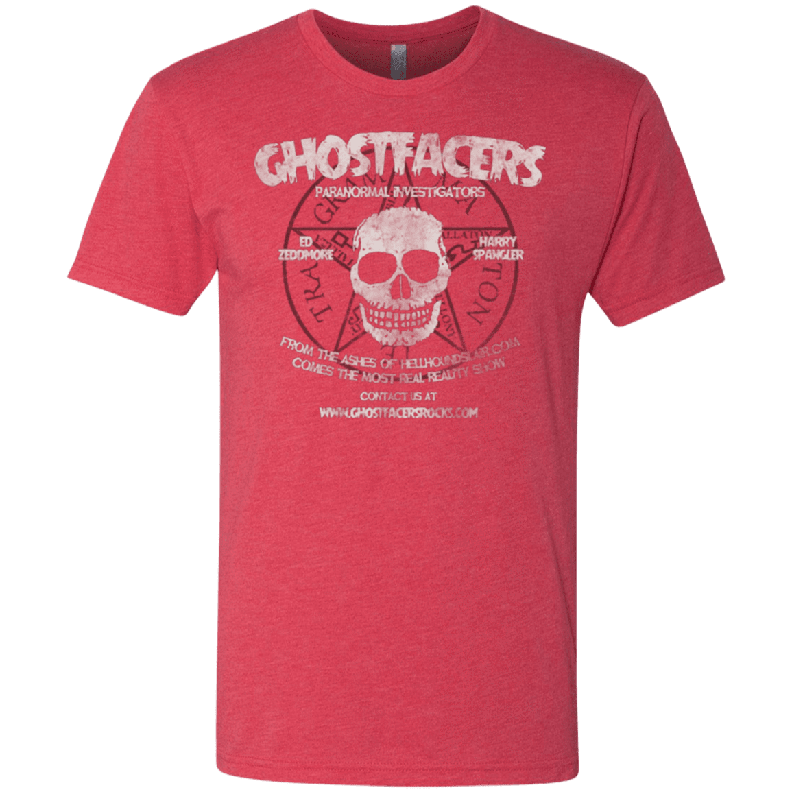 T-Shirts Vintage Red / Small Ghostfacers Men's Triblend T-Shirt
