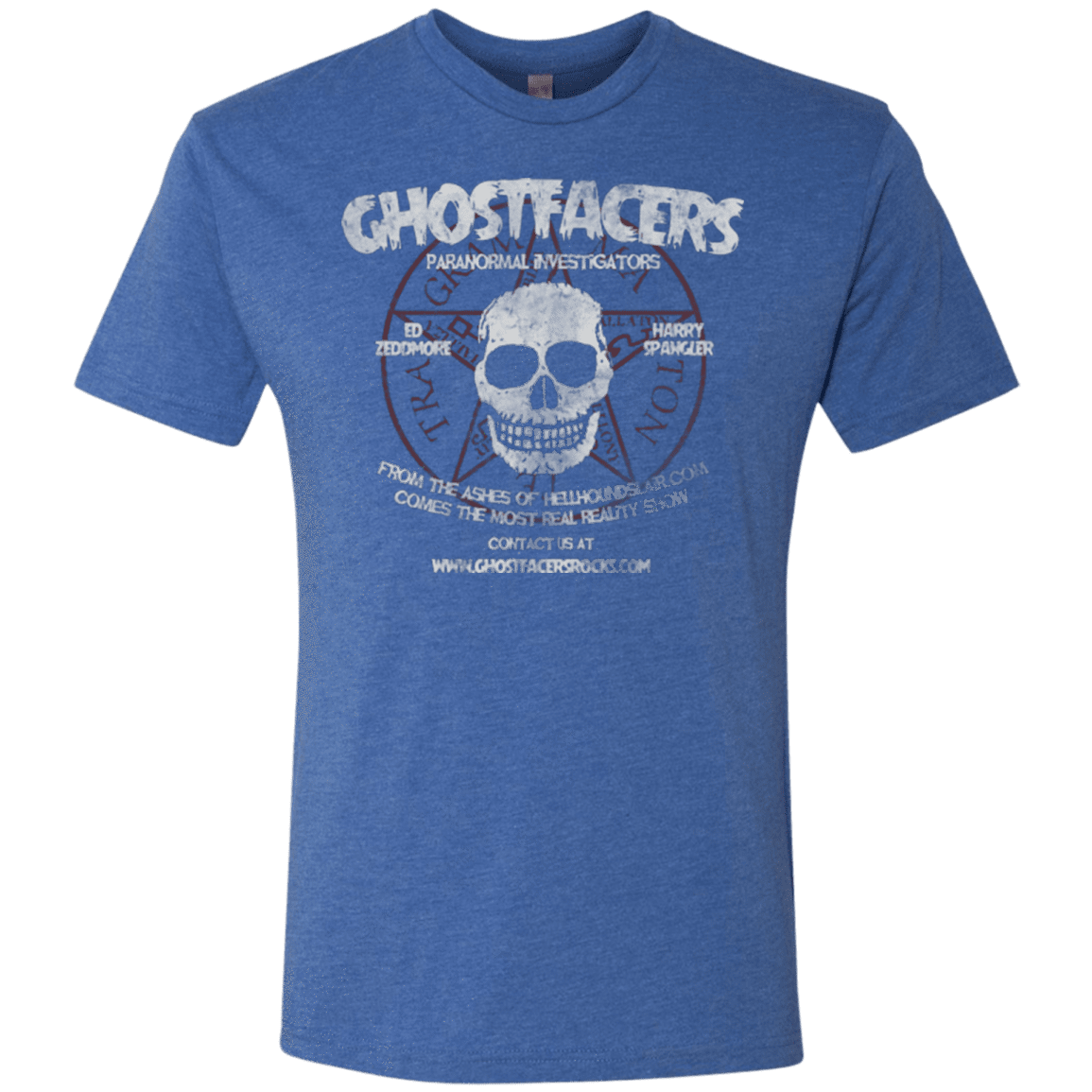 T-Shirts Vintage Royal / Small Ghostfacers Men's Triblend T-Shirt