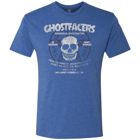 T-Shirts Vintage Royal / Small Ghostfacers Men's Triblend T-Shirt