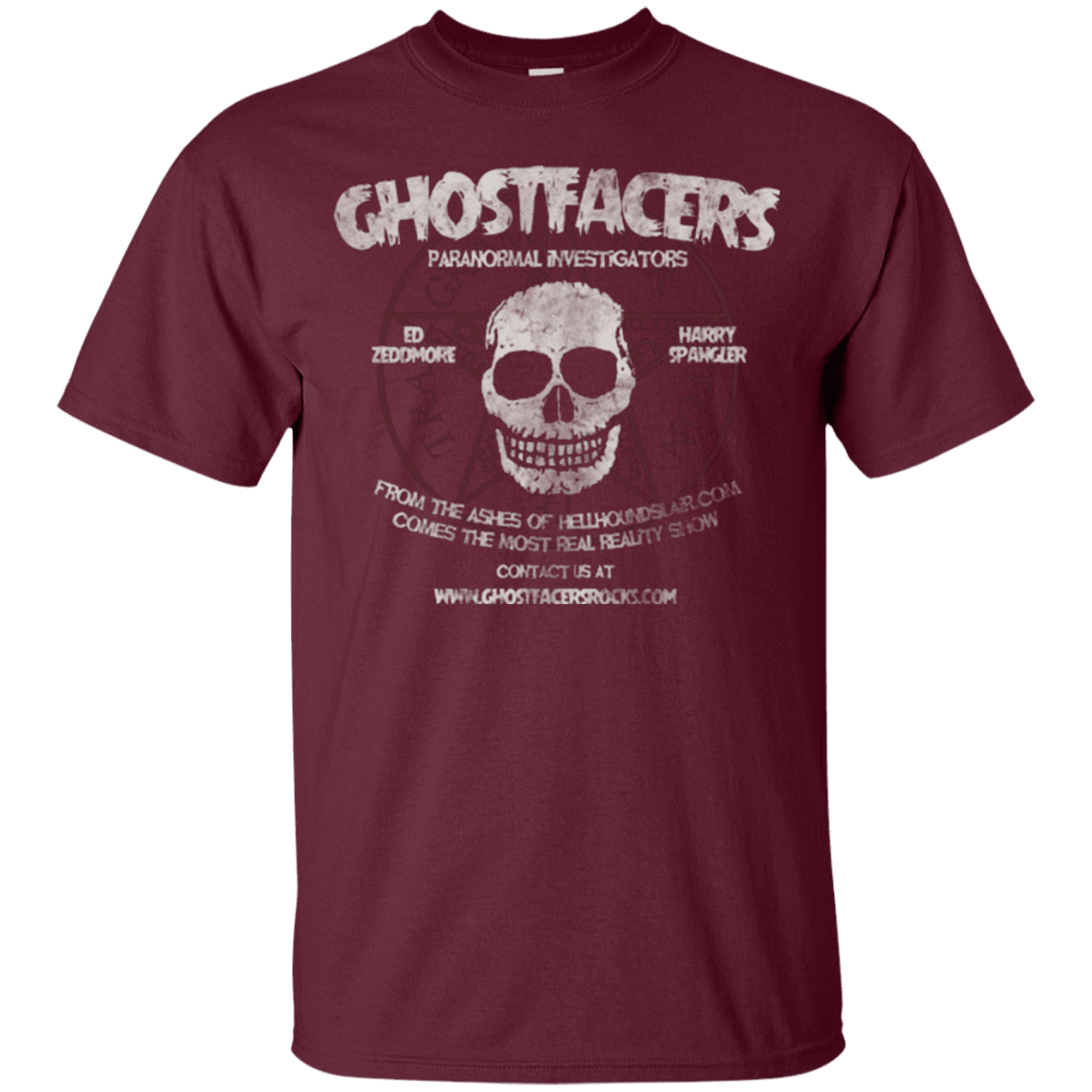 T-Shirts Maroon / Small Ghostfacers T-Shirt