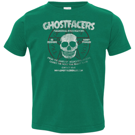 T-Shirts Kelly / 2T Ghostfacers Toddler Premium T-Shirt