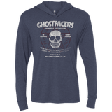 T-Shirts Vintage Navy / X-Small Ghostfacers Triblend Long Sleeve Hoodie Tee