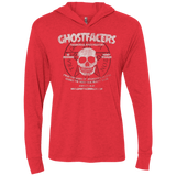 T-Shirts Vintage Red / X-Small Ghostfacers Triblend Long Sleeve Hoodie Tee