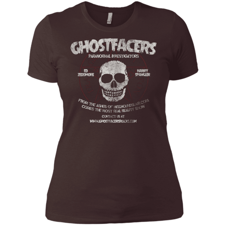 T-Shirts Dark Chocolate / X-Small Ghostfacers Women's Premium T-Shirt