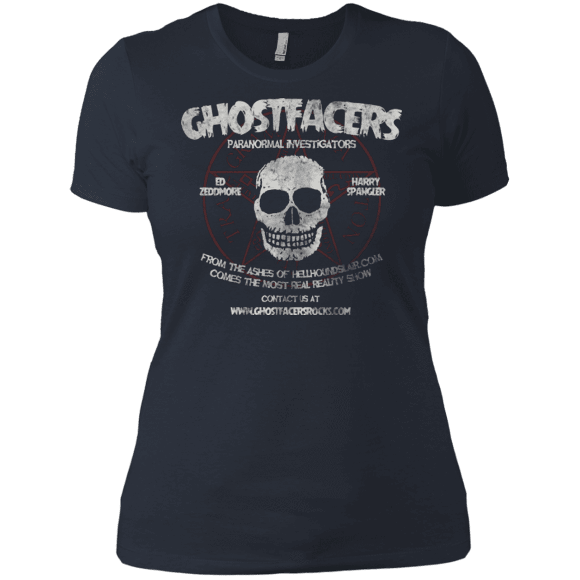 T-Shirts Indigo / X-Small Ghostfacers Women's Premium T-Shirt