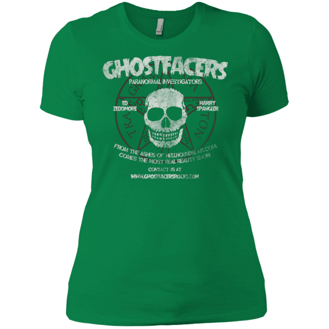 T-Shirts Kelly Green / X-Small Ghostfacers Women's Premium T-Shirt