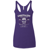T-Shirts Purple / X-Small Ghostfacers Women's Triblend Racerback Tank