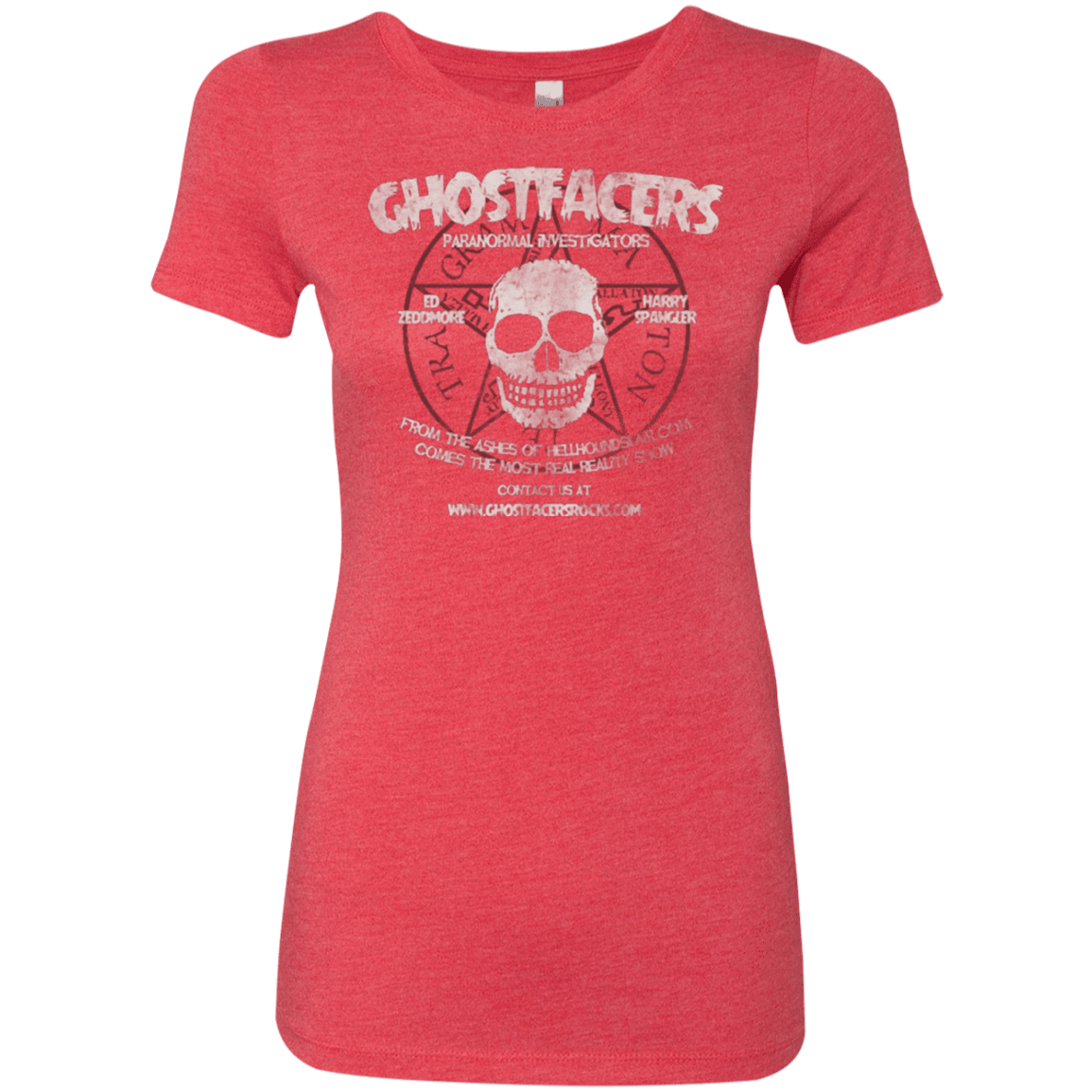 T-Shirts Vintage Red / Small Ghostfacers Women's Triblend T-Shirt