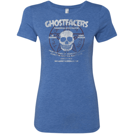 T-Shirts Vintage Royal / Small Ghostfacers Women's Triblend T-Shirt