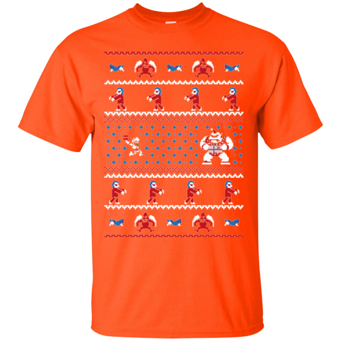 T-Shirts Orange / Small Ghosts n Goblins n Christmas Presents T-Shirt