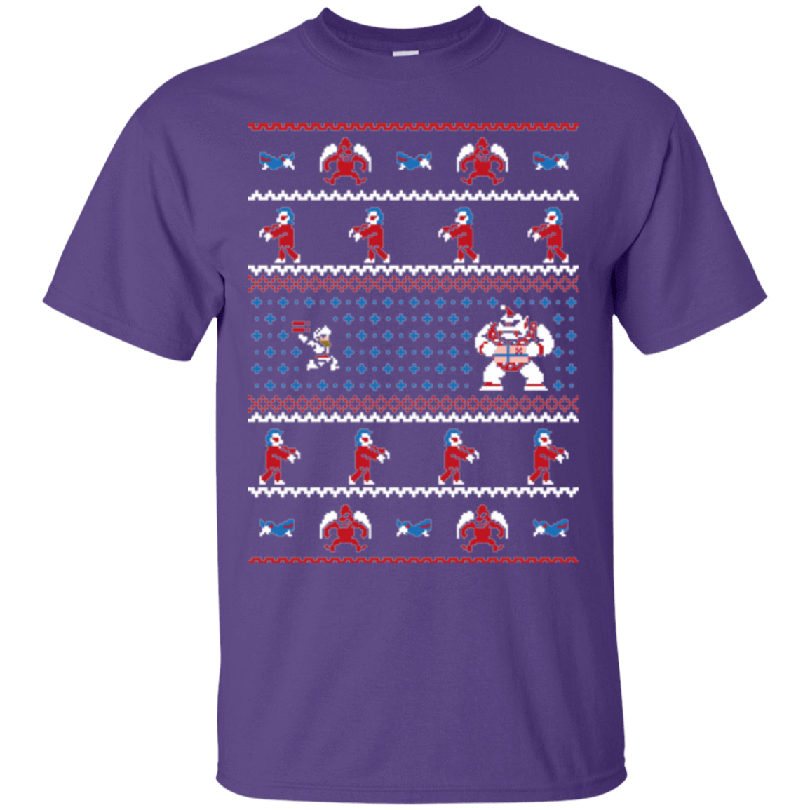 T-Shirts Purple / Small Ghosts n Goblins n Christmas Presents T-Shirt