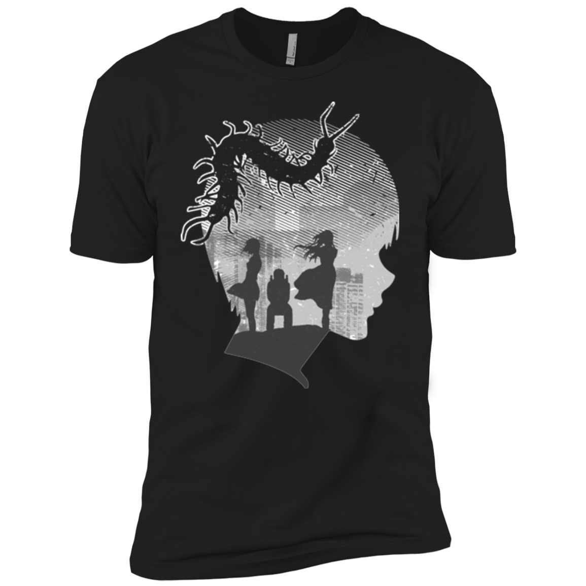 T-Shirts Black / YXS Ghoul in Tokyo Boys Premium T-Shirt