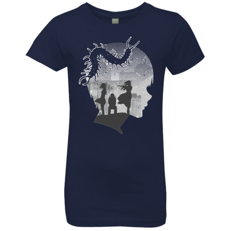 T-Shirts Midnight Navy / YXS Ghoul in Tokyo Girls Premium T-Shirt