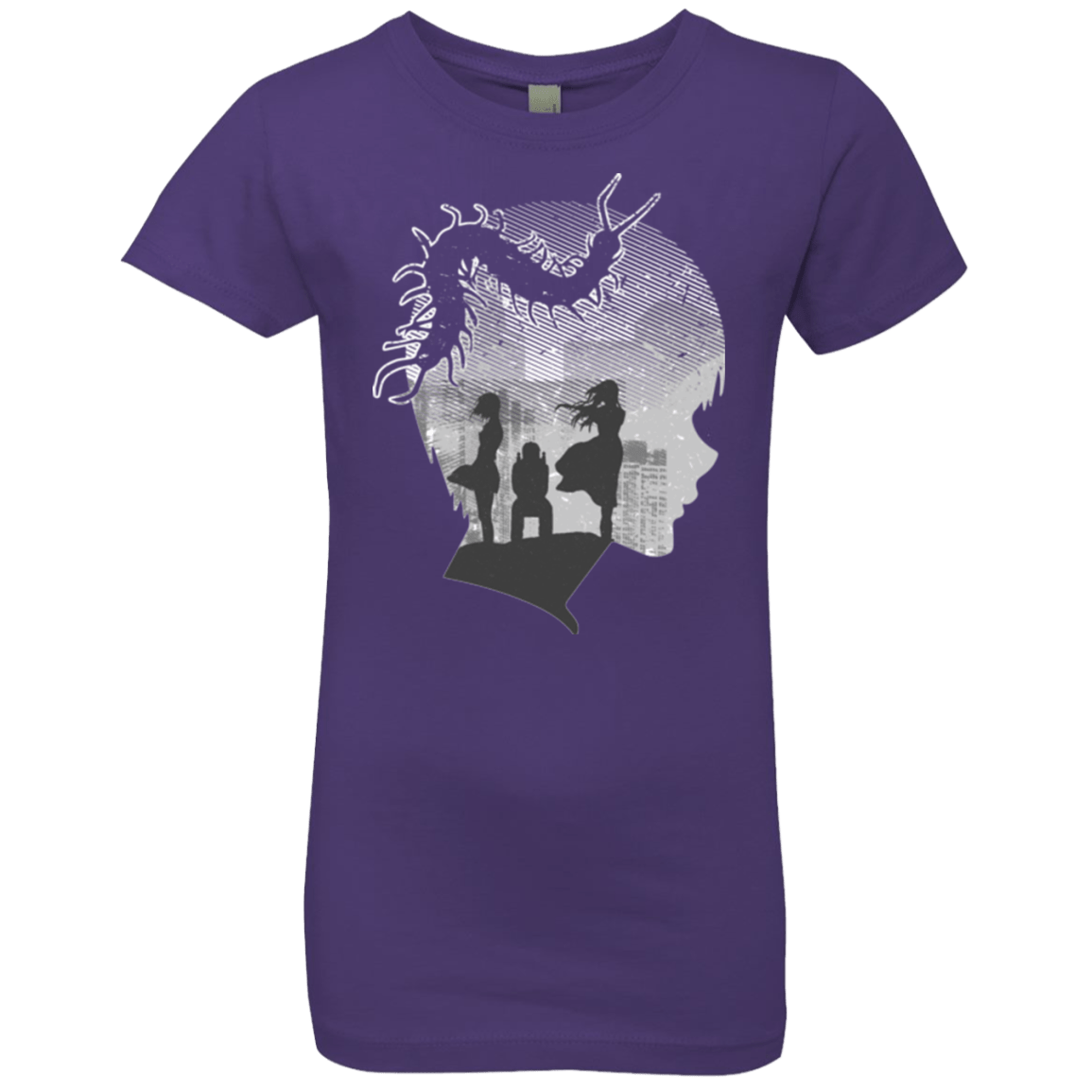 T-Shirts Purple Rush / YXS Ghoul in Tokyo Girls Premium T-Shirt