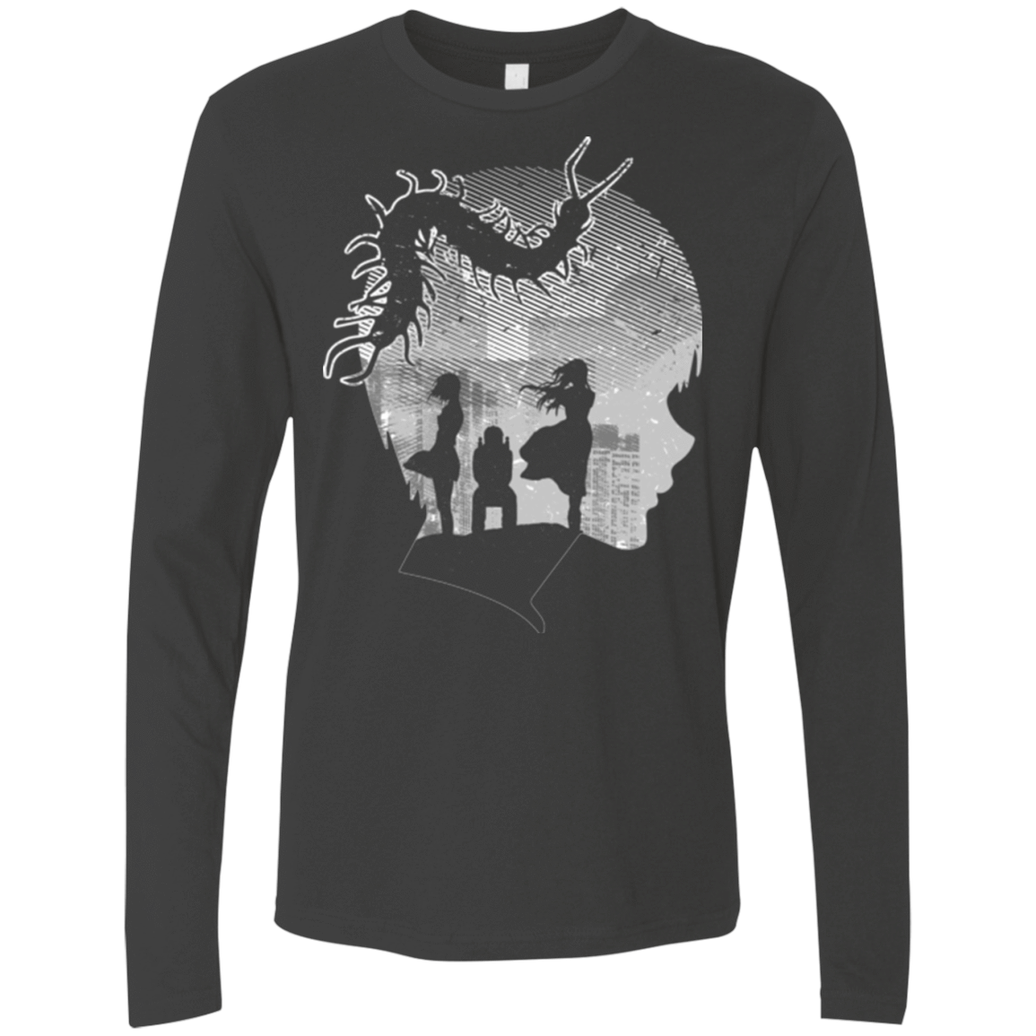 T-Shirts Heavy Metal / Small Ghoul in Tokyo Men's Premium Long Sleeve