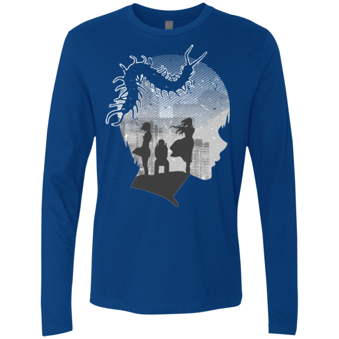 T-Shirts Royal / Small Ghoul in Tokyo Men's Premium Long Sleeve