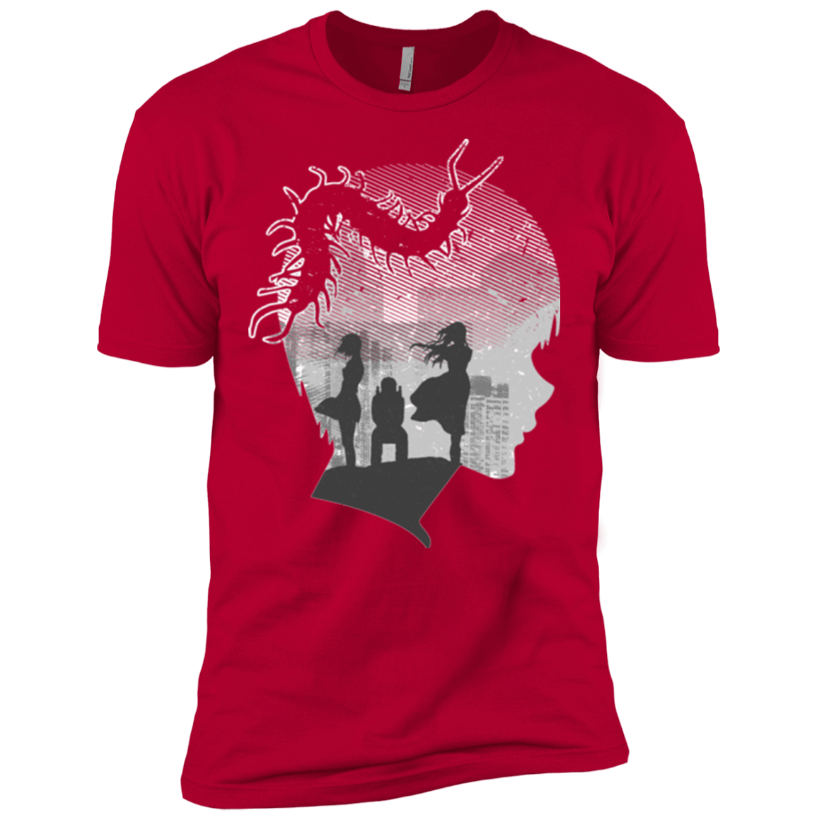 T-Shirts Red / X-Small Ghoul in Tokyo Men's Premium T-Shirt