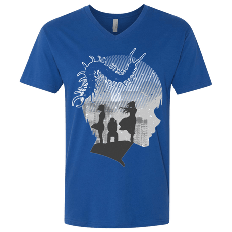 T-Shirts Royal / X-Small Ghoul in Tokyo Men's Premium V-Neck
