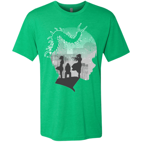 T-Shirts Envy / Small Ghoul in Tokyo Men's Triblend T-Shirt