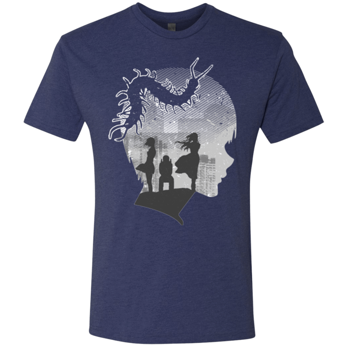 T-Shirts Vintage Navy / Small Ghoul in Tokyo Men's Triblend T-Shirt