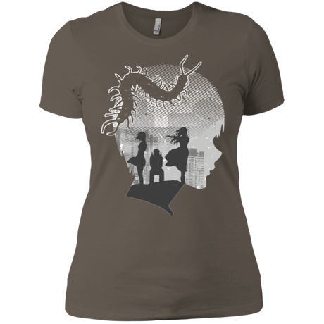 T-Shirts Warm Grey / X-Small Ghoul in Tokyo Women's Premium T-Shirt